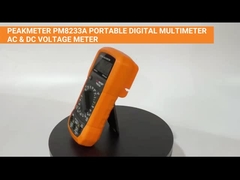 True RMS ハンドヘルド デジタル マルチメーター AC / DC 電圧抵抗測定