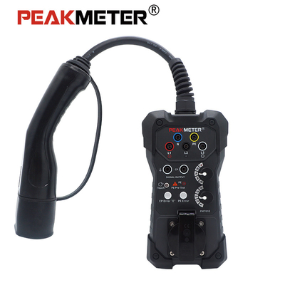 PM701シリーズ EVSEアダプター 充電ステーション先端試験器 PE予備試験とIP54 すべての充電ステーション用