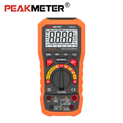オートレンジ 光伏 1700V デジタル マルチメーター 相対測定 MAX/MIN/PEAK マルチメーター