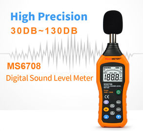 AおよびCの特徴は容量性マイクロフォンのデジタル指示騒音計の測定の範囲30-130dBを分極しました